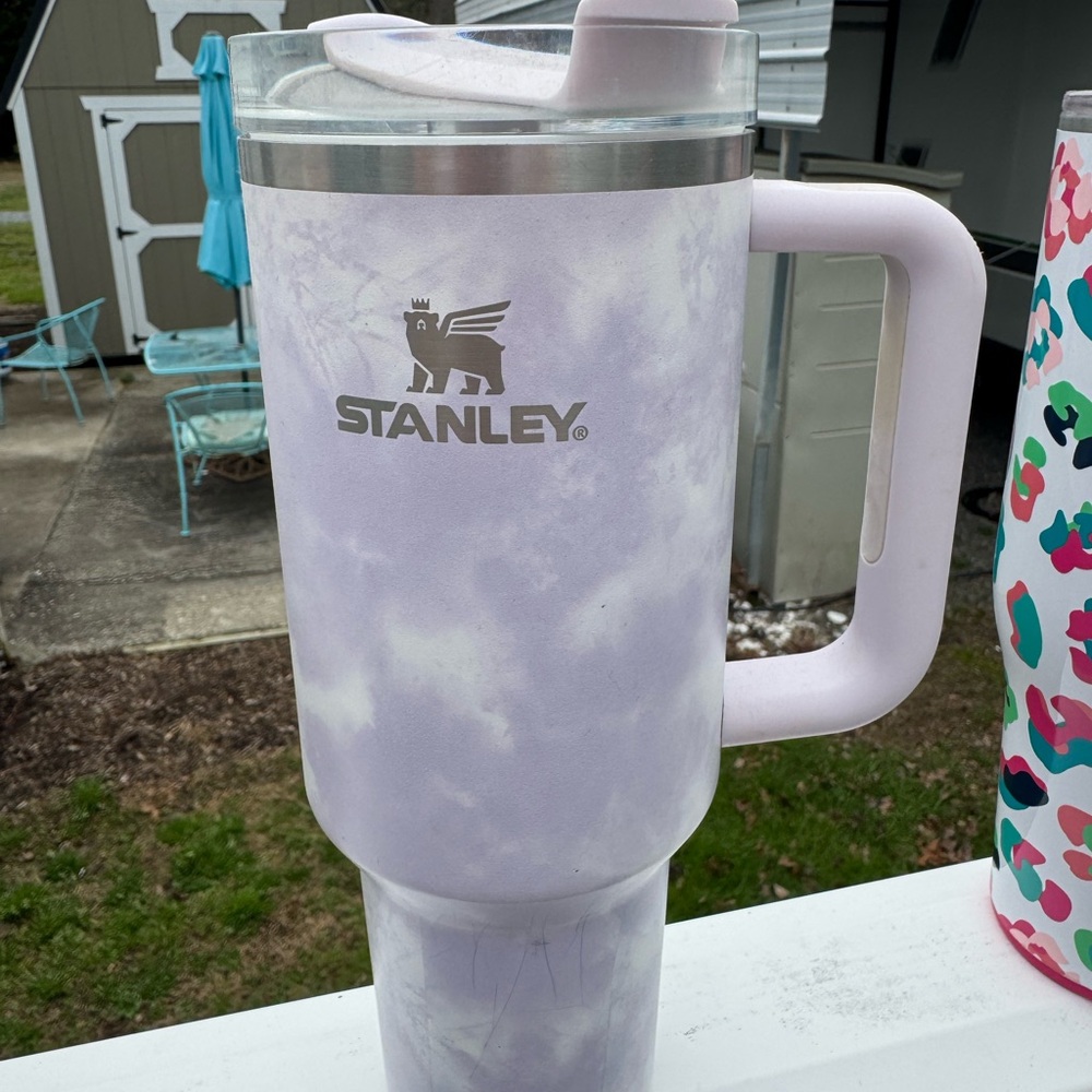 Stanley Lavender Purple Tie Dye 40 oz Tumbler